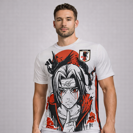 Weiß Itachi Trikot